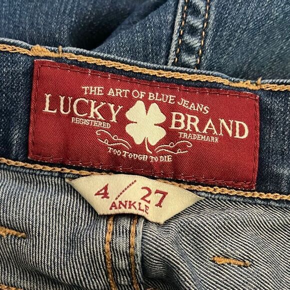 Lucky Brand Sofia Straight Women’s Ankle Jeans size 4 - Picture 5 of 7